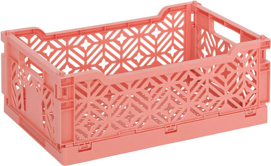 Детска Кутия За Съхранение Сгъваема От Пластмаса A-s Crate Оранжева 31x20x11.5cm