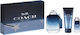Set Blue Eau De Toilette Pentru Bărbați 100 Ml + Blue Eau De Toilette Pentru Bărbați 15 Ml + Blue Gel De Duș Barbă Și Păr 100 Ml