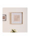 Axel Wall Photo Frame Wooden with Beige Frame