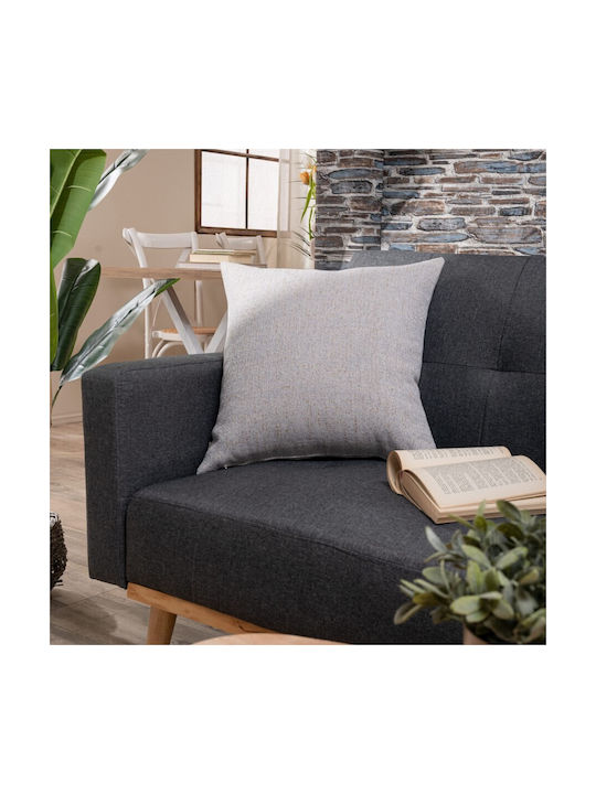 Teoran Dekorativer Kissenbezug Forli Grau 65x65cm