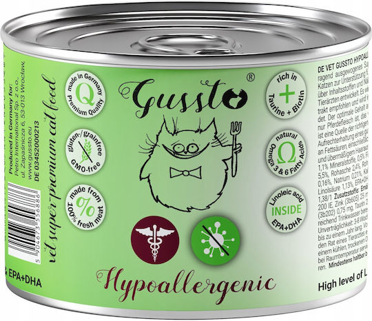 Gussto Gussto Nasses Katzenfutter Dose 200g