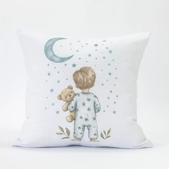 Borea Kids Decorative Pillow Goodnight White 45x45cm
