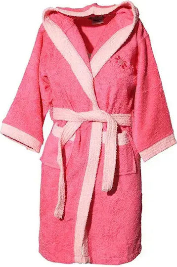 Sunshine Halat de Baie pentru Copii 137 Fuchsia cu Glugă