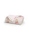 Borea Cot Blanket Little Queen Waffle Pink 160x240cm
