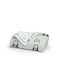 Borea Cot Blanket Little King Waffle Petrol Blue 160x240cm