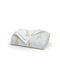 Borea Cot Blanket Blush Waffle Light Blue 110x140cm