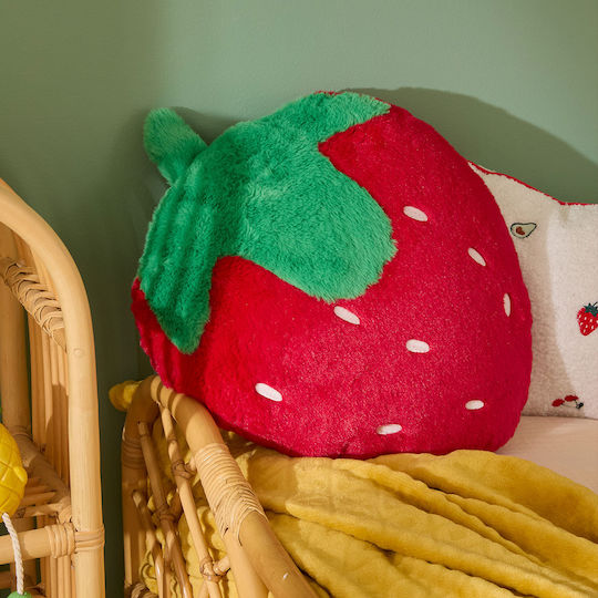 Kids Decorative Pillow A-s Fruity Red 40x43cm