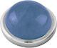 Dyrberg Kern Sence Ss Blue Agate Topping 351408 Steel