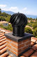 Rotating Chimney Crown Φ130mm Black