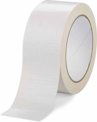 Ταινία Υφασμάτινη Αδιάβροχη 48mm X 50m Λευκή Duct Tape Benman 38174