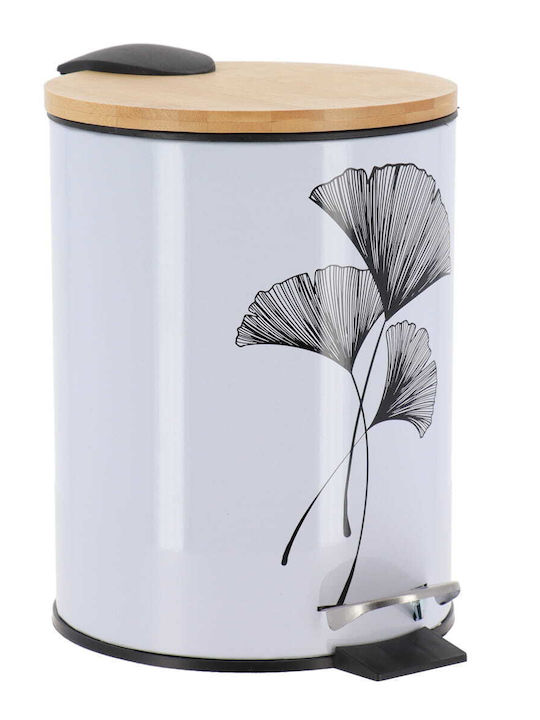Eurocasa Bamboo Σετ Πιγκάλ και Καλαθάκι Μπάνιου Soft Close 3lt Πολύχρωμο
