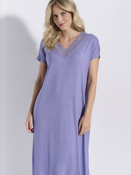 Jeannette Lingerie Καλοκαιρινό Γυναικείο Νυχτικ...