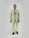 Men's Suit with Vest Mint