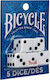 Bicycle Bicycle Kunststoff Würfel Weiß