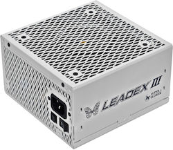 Super Flower Leadex III 1000W Бяло Захранващо Блокче За Компютър Пълен Модул 80 Plus Gold