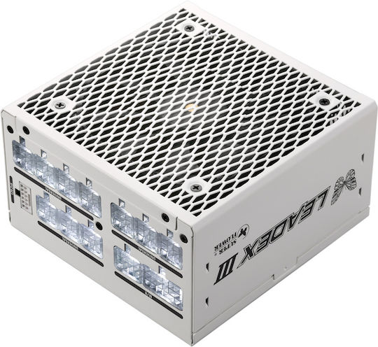 Super Flower Leadex III 1300W Sursă de Alimentare Albă Complet Modulară 80 Plus Gold