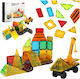 ikonka Magnetic Construction Toy for Children 3+ Years KX2864