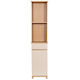 Eurocasa Bathroom Column Cabinet Floor M38xD26xH174.5cm Brown