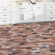 vidaXL Set Plastic Floor PVC With 18 Tiles 2mm ...