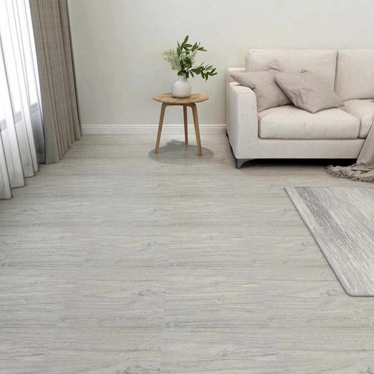 Vidaxl Πλάκες Δαπέδου 55 Pcs Ανοιχτό Γκρι 5,11 Τ.μ Pvc