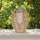 Gina Solar Lantern Warm White with Photocell IP44 22x22x32.5cm