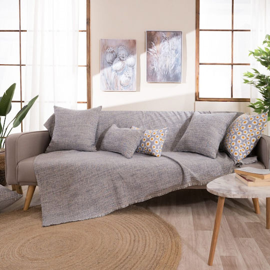 Teoran Forli Armchair Throw Chenille 180x150cm