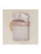 Borea Bloom Super-Double Bed Sheets Set With Rubber Hugger 160x200+40cm 4 (4 Pieces)