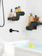 Umbra Wall Mounted Bathroom Shelf Plastic 30x13x13cm Black