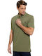 King Polo Short Sleeve Blouse Khaki