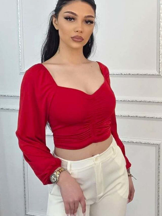 Блуза Червена