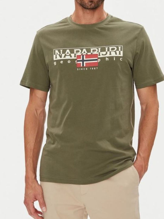 Napapijri T-shirt Dark Olive