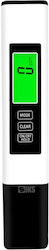 Siks Digital Tester Checking Water Quality Led Display Measures Tds Ec °c °f Suitable Testing Drinking Water Aquariums Pools Fountains Includes Digital Thermometer Measuring Water Temperature Waterproof White Black Siks Digital Tester Checking Water Quality Led Display Measures Tds Ec °c °f Suitable Testing Drinking Water Aquariums Pools Fountains Includes Digital Thermometer Measuring Water Temperature Waterproof White Black