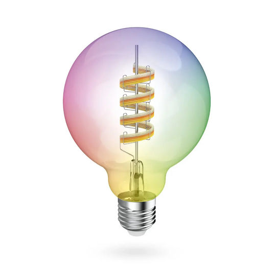 HAMA Smart Lampă LED 4.9W pentru Dulie E27 RGBW Reglabilă în Intensitate