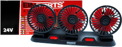 Einparts Ventilator 24v Camioane Autobuze 3 Capete Rotative
