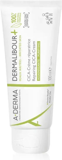 A-derma Dermalibour+ Regenerating Cream Irritated Skin Capacity Ml 100