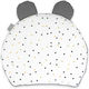 Flat Pillow Ears Babies 35x28 Cm Tiny Star Sweet Confetti