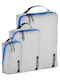 Eagle Creek Isolate Cube Set Xs S M Set 3 Piese Husă Aizome Albastru Gri