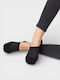 Trendy Damen Socken Schwarz 3er Pack