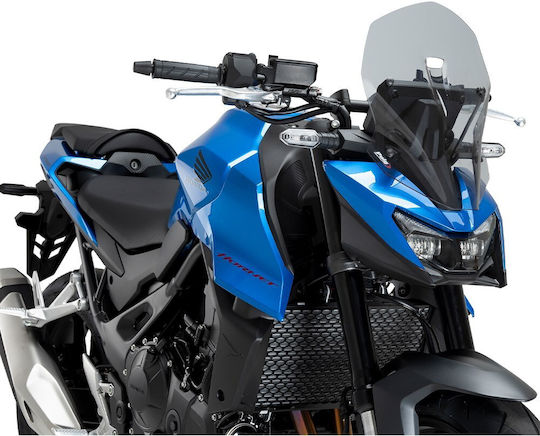 Smoke New Generation Touring Motorcycle Windscreen Compatible with Honda CB750 Hornet 25-26 Eclutch 26 22424h Puig