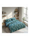 Beauty Home 12378 Σετ Σεντόνια King Size 280x265εκ. Πετρόλ (4τμχ)
