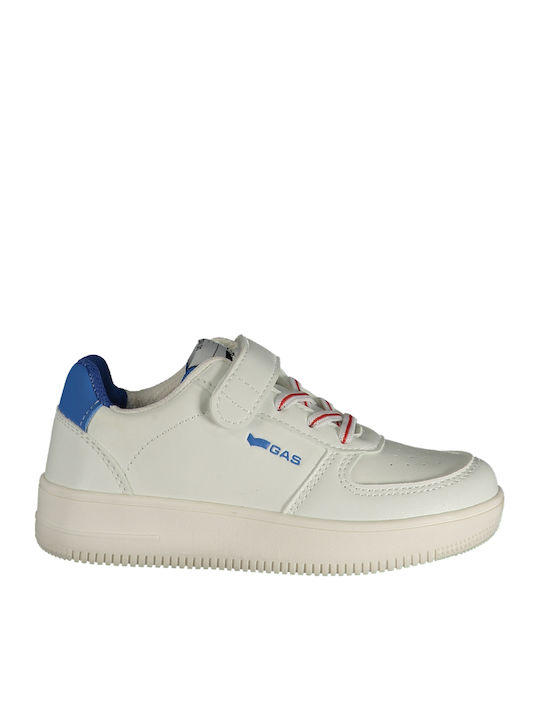 Παιδικά Sneakers με Σκρατς Λευκά