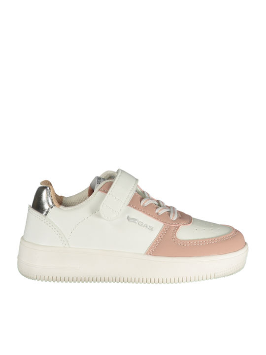 Παιδικά Sneakers με Σκρατς Λευκά