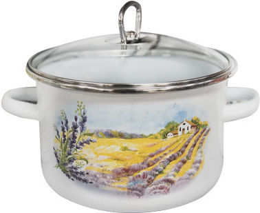 Raki Lavanda Дълбока Неръждаема Тенджера 3л / 18см