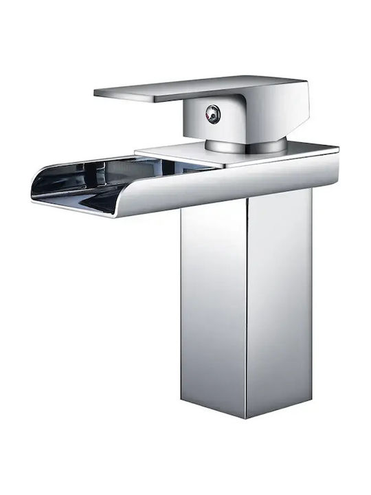 Landsh Миксер Батерия За Умивалник Каскад Висока Inox Бронзова