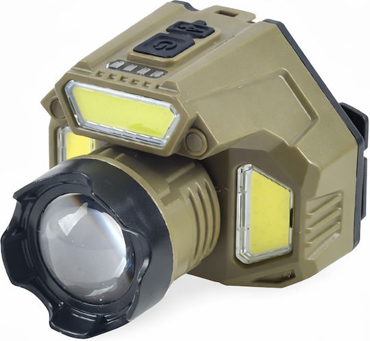Poly Wiederaufladbarer LED-Kopflampe