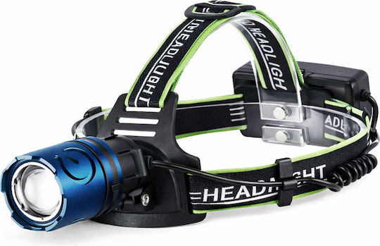 Poly Rechargeable LED Head Flashlight