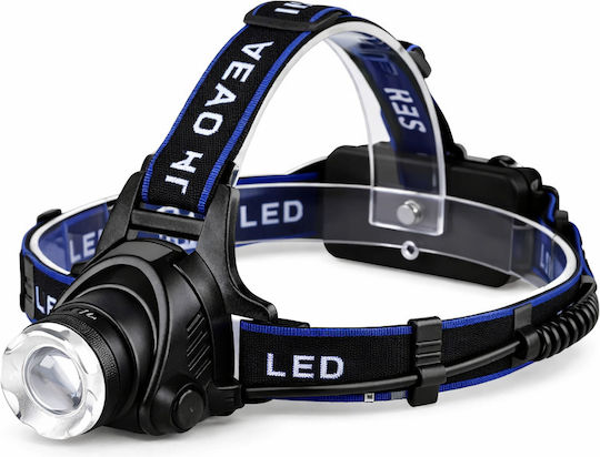 Poly Rechargeable LED Head Flashlight