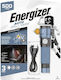 Energizer Rechargeable LED Flashlight IPX4 with Maximum Brightness 500lm