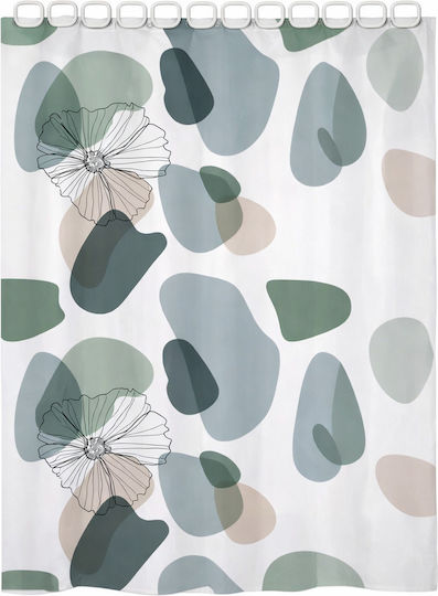 Landsh Cortină De Duș 180x200cm Impermeabilă