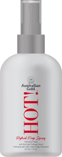 Australian Gold Hot Hybrid Prep Spray Skin Cleansing Tanning 177ml
